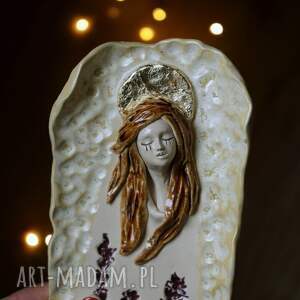 handmade dekoracje anioł lawenda