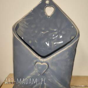 koperta ceramiczna na drobiazgi, dom, zawieszka prezent, salon