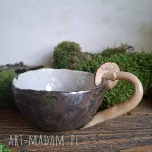 Grzyb, kubek ceramiczny, prezent