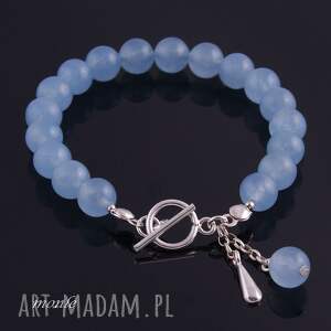 laguna błękitna bransoletka - niebieskie bransoletki, biżuteria