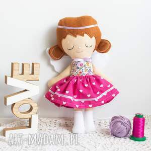 handmade lalki anioł stróż - gabrysia - 32 cm