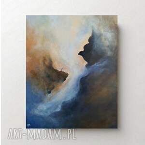 samotnik - obraz akrylowy formatu 60/50 cm płótno