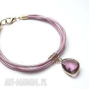 handmade strap - lilac