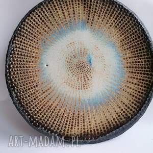 handmade ceramika patera - talerz "niebo i ziemia"