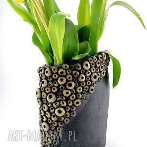 wazon ceramiczny - koral kwiatów