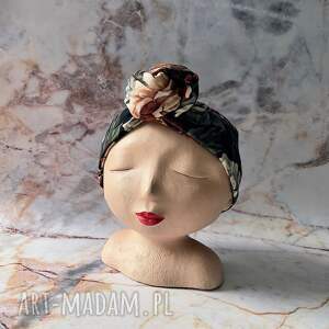 handmade ozdoby do włosów opaska do włosów turban pin up opaska na głowę