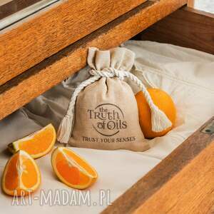 woreczek zapachowy do szuflady pomarańcza i cynamon woreczki zapachowe