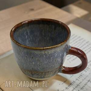 Ceramiczny na prezent, na herbatę, piękny kubek