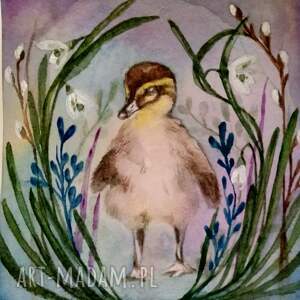 ilustracja bajkowa. akwarela - Obrazy