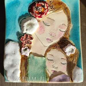 Prezent anioł ceramiczny, ceramika, ozdoba, chrzest