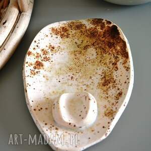 handmade ceramika podstawka ceramiczna pod palo santo