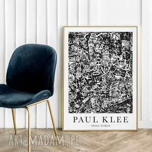 paul klee small world - plakat 40x50 cm wnetrza, obraz