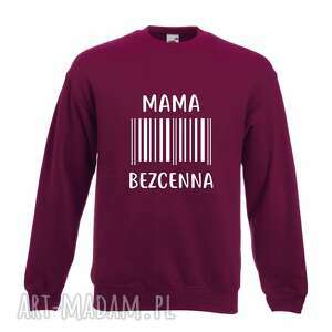 handmade upominek na święta bluza z nadrukiem dla mamy, prezent mamusi, urodziny, święta