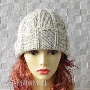 czapka zimowa - unisex street style męska, damska, zima, moda