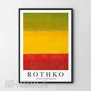 hogstudio plakat rothko - format 30x40 cm, obraz modne plakaty