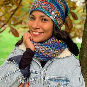 mały komin merino 50 górski potok wełny premium