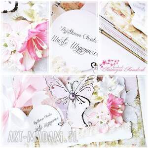 ręcznie wykonane scrapbooking albumy album shabby chic