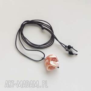 święta, okrąg wisiorek, perła, sznurek, koraliki szklane