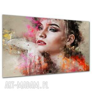 Obraz na płótnie Kobieta 3 120x80 cm - portret