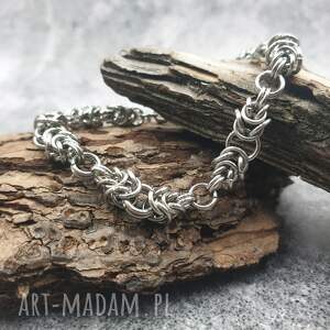 handmade bransoletka chainmaille - bizantyjska