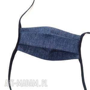 maseczki maseczka ochronna jeans bawełna