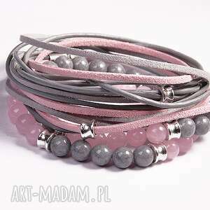 handmade pink&grey