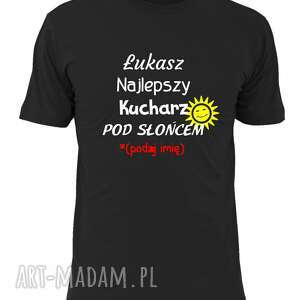 handmade koszulki koszulka z nadrukiem dla kucharza, prezent najlepszy kucharz