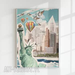 plakaty american dream 30x40 - kolaż (dostępne inne formaty)