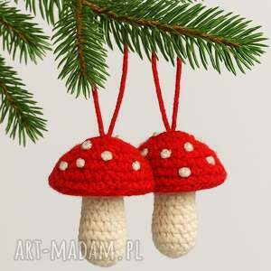 pomysł na upominki Muchomor - zawieszka na choinkę 1 sztuka