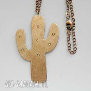 handmade wisiorki kaktus wisior