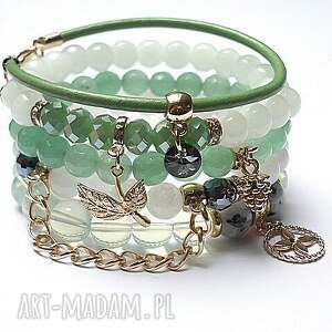 handmade gaj zielony - set