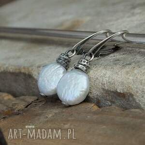 perła biwa - kolczyki, biżuteria autorska