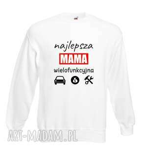 handmade upominek świąteczny bluza z nadrukiem dla mamy, prezent mamusi, urodziny