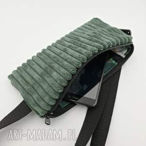 święta, saszetka sztruksowa, minitorebka