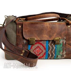 torba podróżna bagaż podręczny do samolotu shopperka brezent skóra