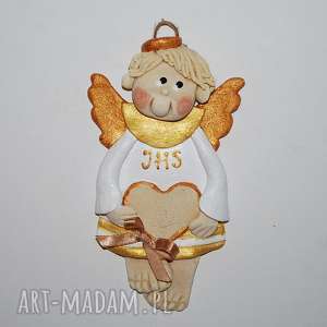 handmade dla dziecka pamiątka janka - aniołek