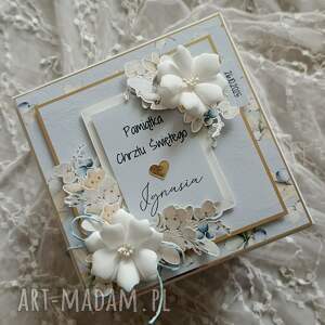 exploding box - pamiątka chrztu świętego, chrzest święty, prezent dla chłopca