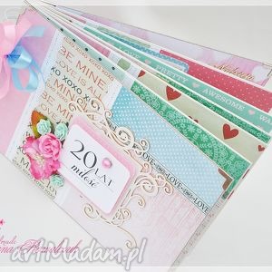 ręcznie wykonane scrapbooking albumy album miłosny