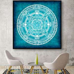 mandala 50x50cm, obraz, grafika, plakat