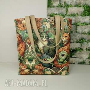 handmade na ramię torebka damska shopper bag torebka na ramię zamykana ekoskóra