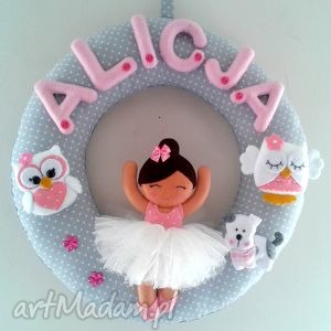 personalizowana girlanda z imieniem dziecka - MisOlki