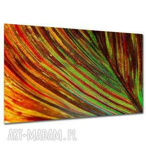 Obraz na płótnie 120x80 cm - egzotyczny liść palmy