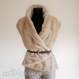 fur scarf, moda, jesień, zima, futro szal, etola szaliki