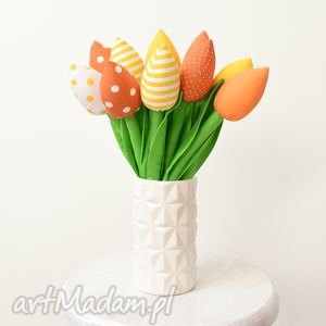 handmade dekoracje tulipany