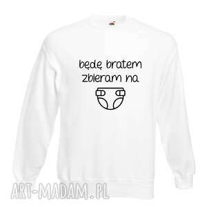 handmade prezent święta bluza z nadrukiem dla brata, prezent najlepszy brat, bluzy