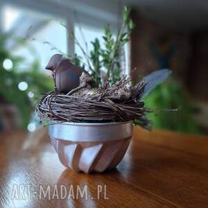 dekoracja wielkanocna, dom stroik wielkanocny stół, wyjątkowy