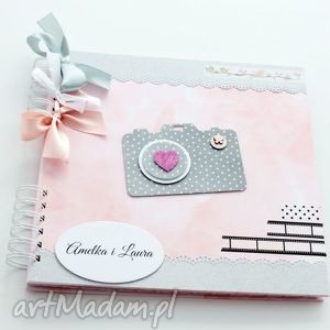 ręcznie zrobione scrapbooking albumy album dla dziewczynki