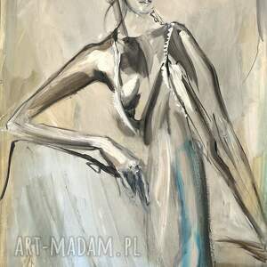 Her 111x64, kobieta duży obraz, do salonu, obrazy do sypialni