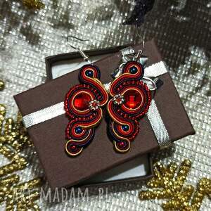 Kolczyki sutasz Nane, z kryształkami