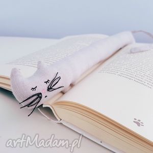 kocia zakładka szara - Zapętlona Nitka akcesoria